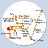 Karte Fischbach
