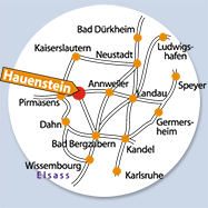 Karte Hauenstein