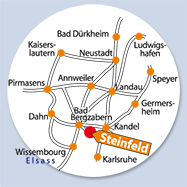 Karte Steinfeld